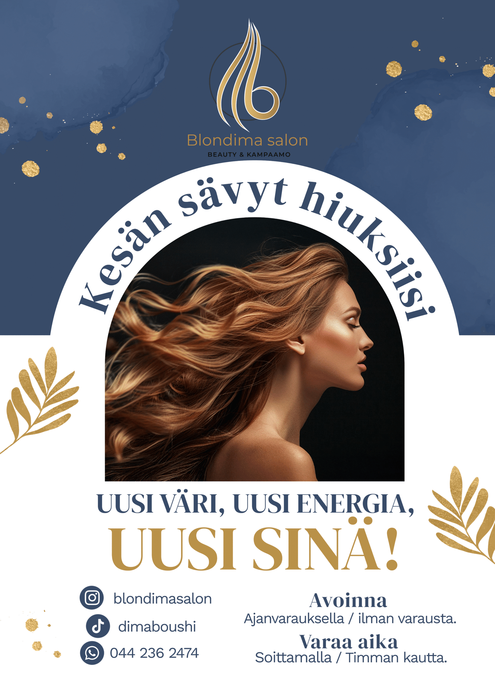 blondima salon kesä